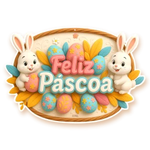 Painel Feliz Páscoa II c/01 un